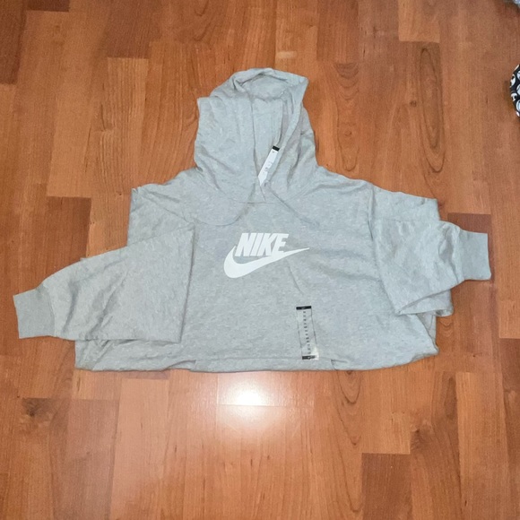 Nike Sportswear Club Fleece Sweatsuit Gray Set- Plus Size - Picture 3 of 10
